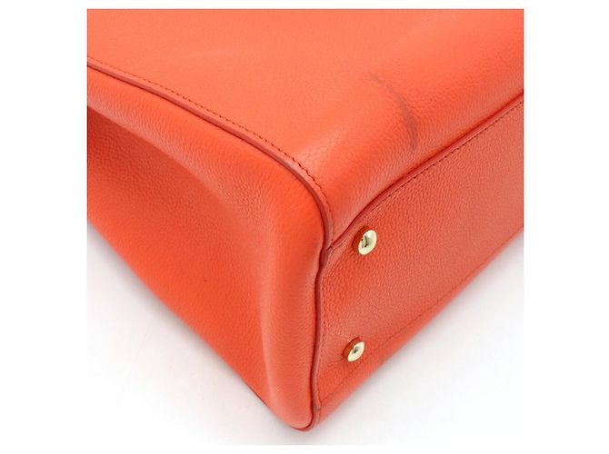 Borsa 2WAY in pelle caviar Neo Executive di Chanel Arancione - vista 3