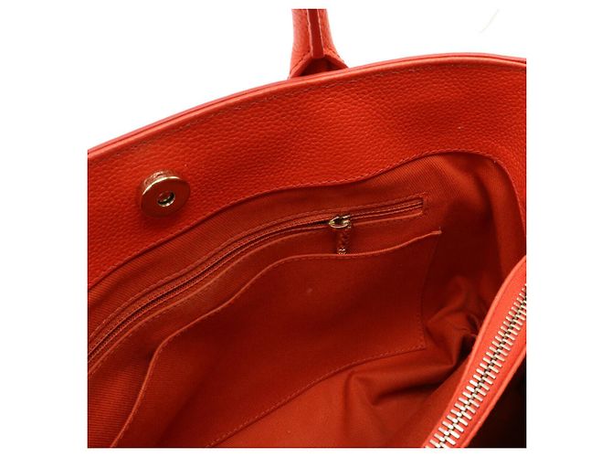 Borsa 2WAY in pelle caviar Neo Executive di Chanel Arancione - vista 4