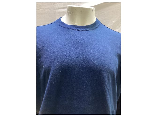 Stone Island Steininsel Pullover aus marineblauer Wolle mit Knöpfen - Ansicht 9