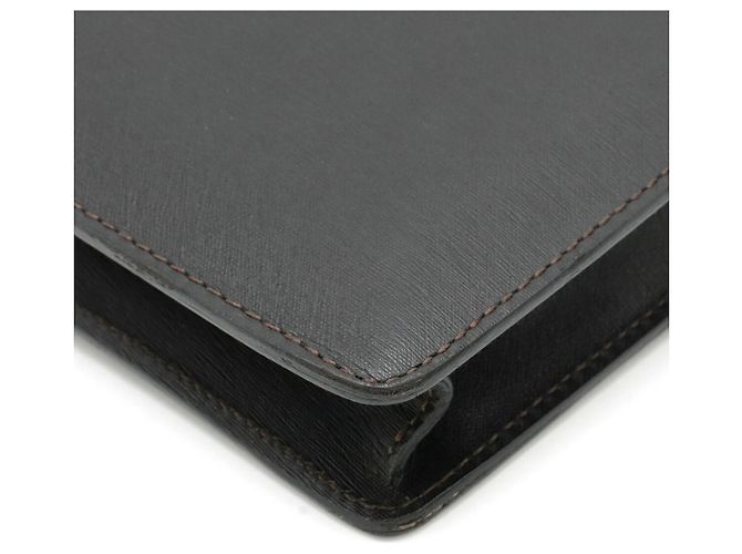 Alfred Dunhill Dunhill Leather Sidecar Briefcase Black - view 3