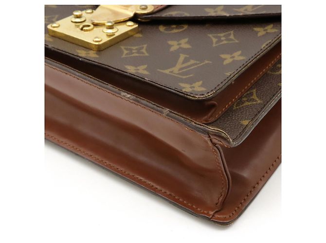 Borsa a mano Louis Vuitton Monogram Monceau 28 Marrone - vista 3