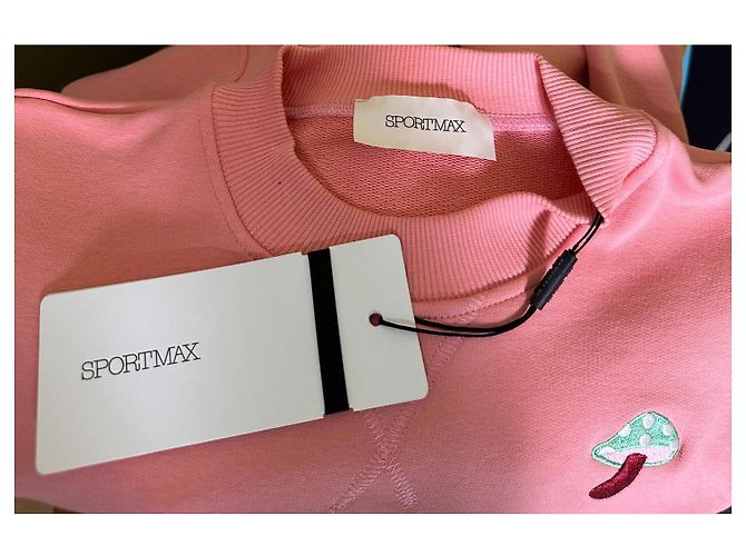 Sportmax Gekürzter Pilzpullover Rosa Pink - Ansicht 5