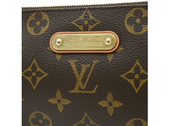 Borsa a Spalla Eva Monogramma Louis Vuitton Marrone - vista 3