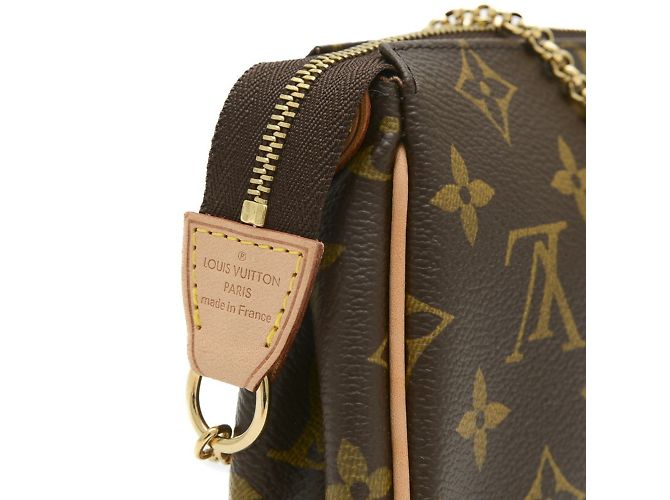 Borsa a Spalla Eva Monogramma Louis Vuitton Marrone - vista 5