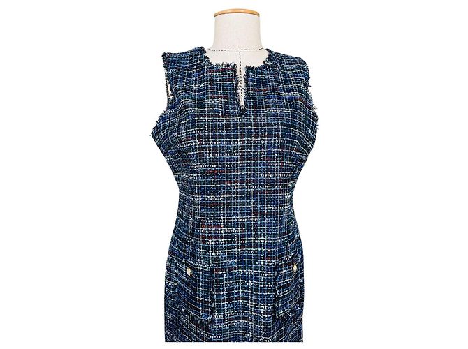 Karl Lagerfeld Tweed Kleid Mehrfarben - Ansicht 2