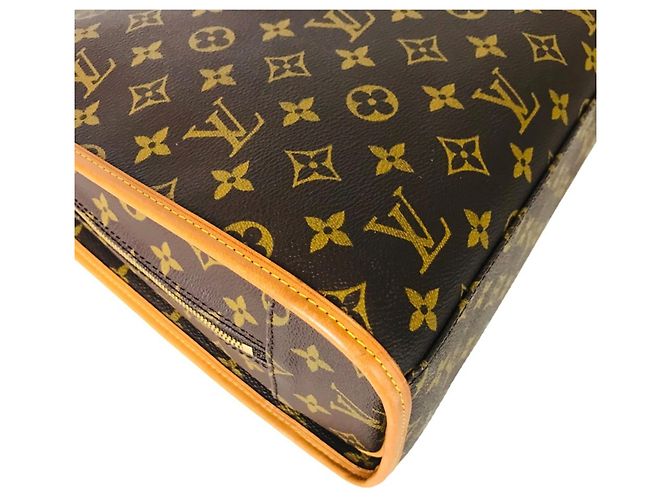 Borsa Louis Vuitton Rivoli Marrone Monogramma - vista 15