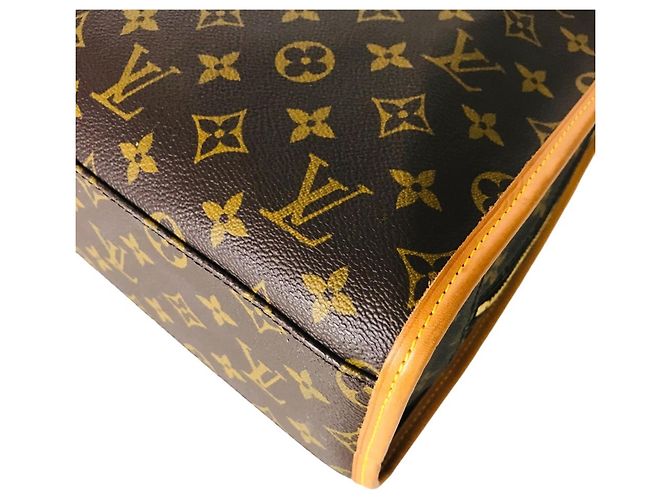 Borsa Louis Vuitton Rivoli Marrone Monogramma - vista 16
