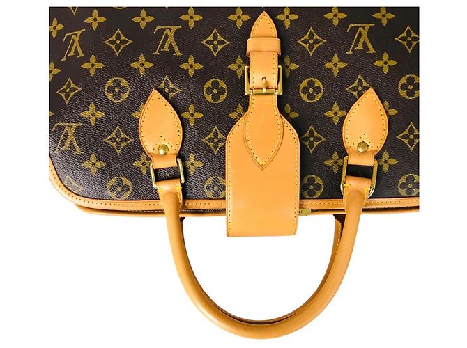 Borsa Louis Vuitton Rivoli Marrone Monogramma - vista 17