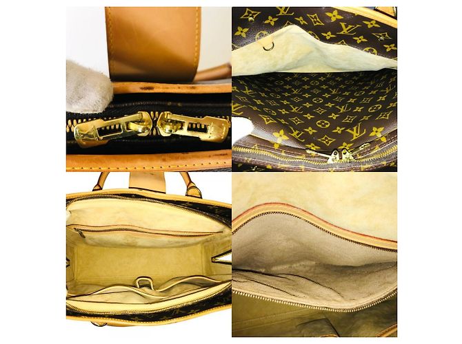 Borsa Louis Vuitton Rivoli Marrone Monogramma - vista 18