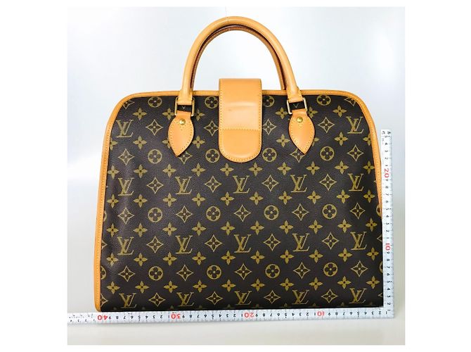 Borsa Louis Vuitton Rivoli Marrone Monogramma - vista 2