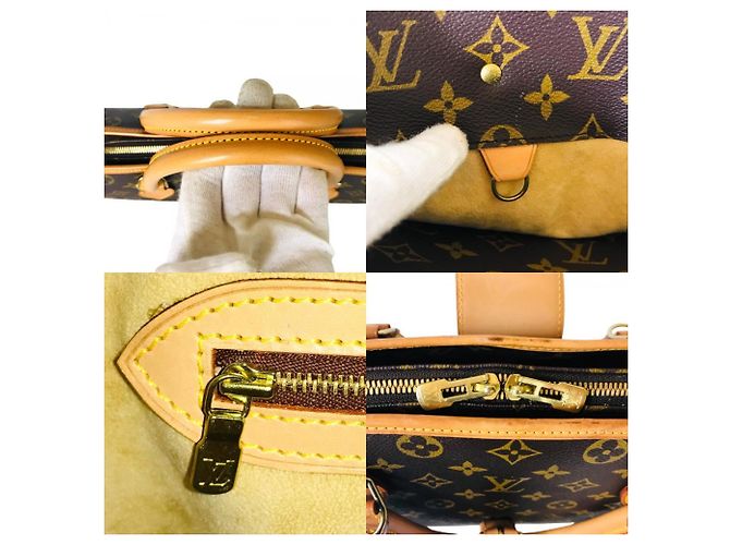 Borsa Louis Vuitton Rivoli Marrone Monogramma - vista 20