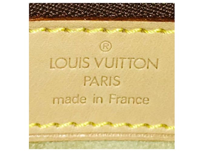 Borsa Louis Vuitton Rivoli Marrone Monogramma - vista 3