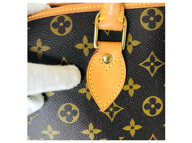 Borsa Louis Vuitton Rivoli Marrone Monogramma - vista 6