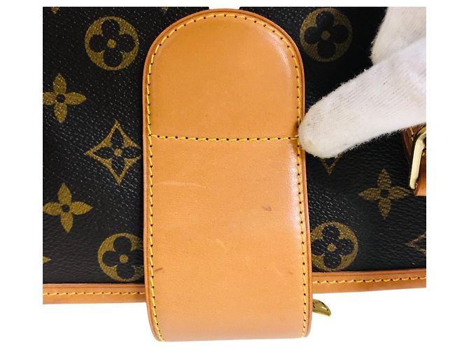 Borsa Louis Vuitton Rivoli Marrone Monogramma - vista 7