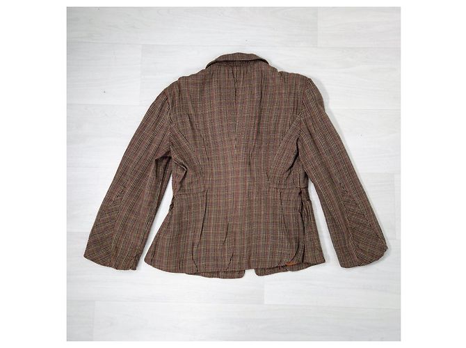 Kenzo Jacke Vintage 1990er Braun - Ansicht 2