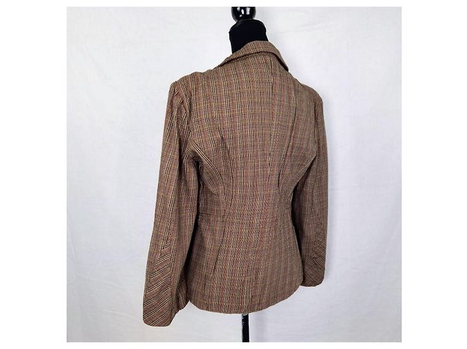Kenzo Jacke Vintage 1990er Braun - Ansicht 7
