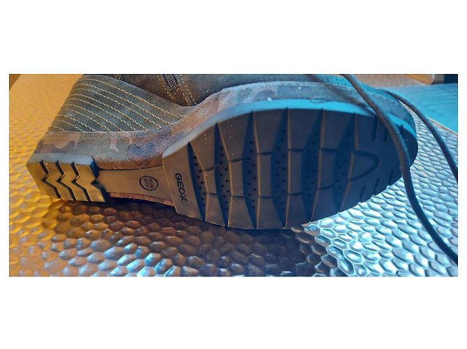 Geox Stiefeletten Khaki Wildleder 10 cm Absatz - Ansicht 5