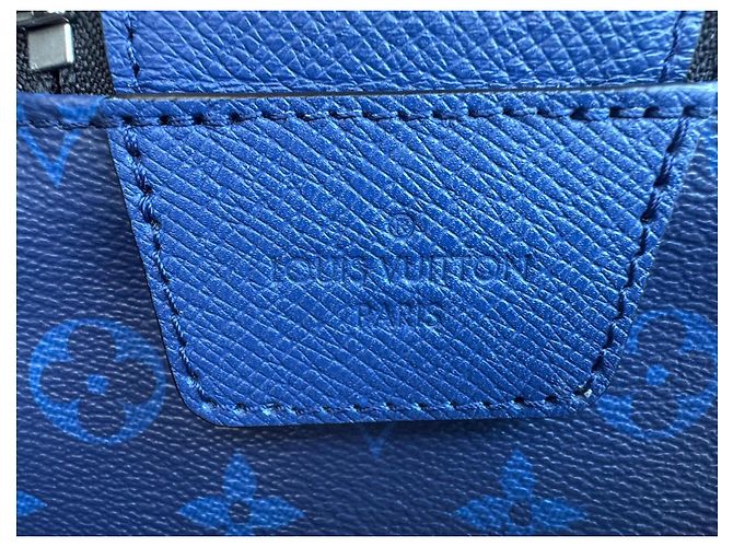 Necessaire Louis Vuitton blu - vista 8