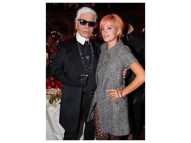 Chanel Grau Lesage Tweed Jacke im Lily Allen Stil 36 FR - Ansicht 3