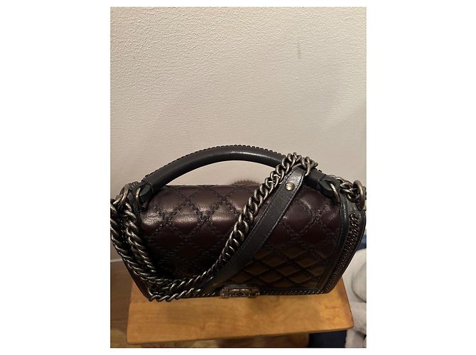 Chanel Parigi - Borsa Boy Saltzburg Marrone scuro - vista 8