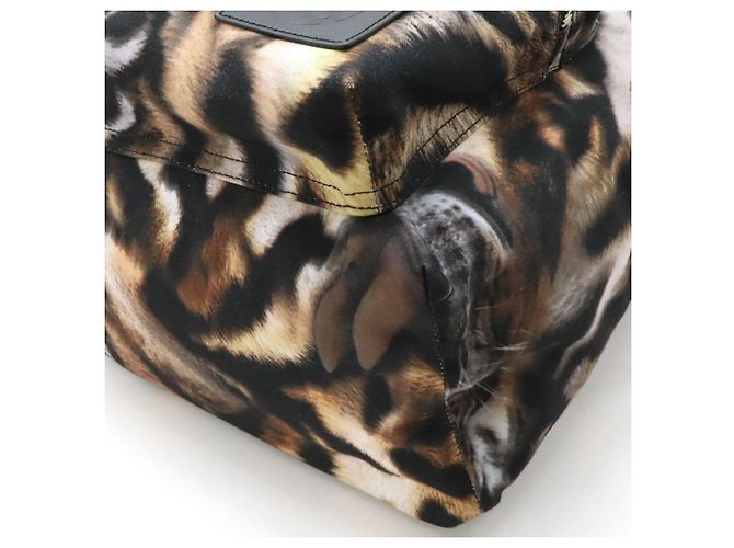 Paul Smith Tiger Canvas Leder Rucksack - Ansicht 3