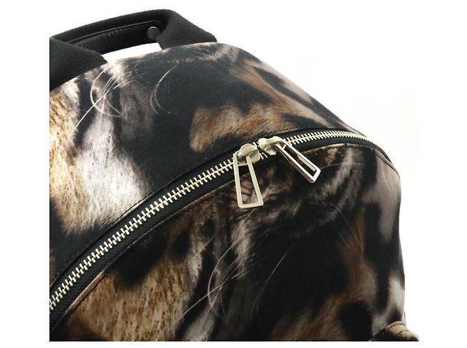 Paul Smith Tiger Canvas Leder Rucksack - Ansicht 5