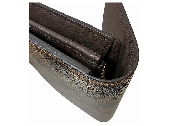 Portefeuille Sarah Damier Louis Vuitton N61734 Marron - vue 3