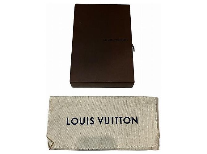 Portefeuille Sarah Damier Louis Vuitton N61734 Marron - vue 6