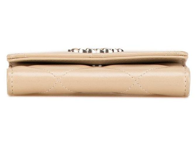 Chanel 19 Chanel Lambskin Card Case Beige - view 3