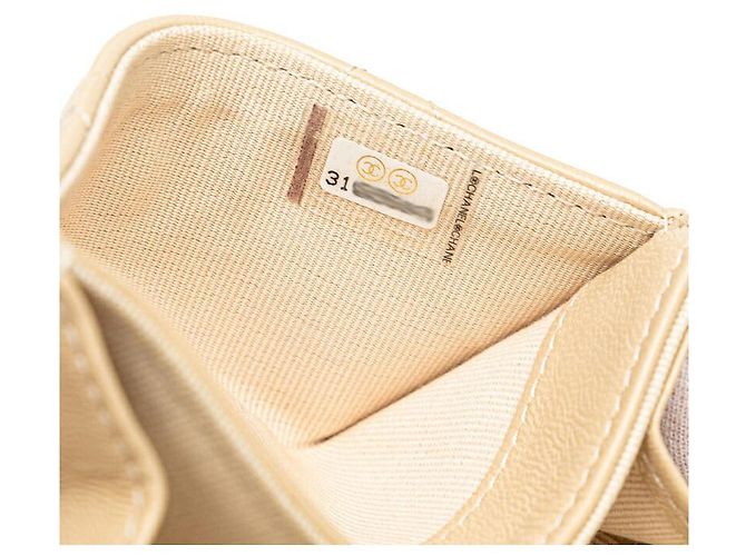 Chanel 19 Chanel Lambskin Card Case Beige - view 6