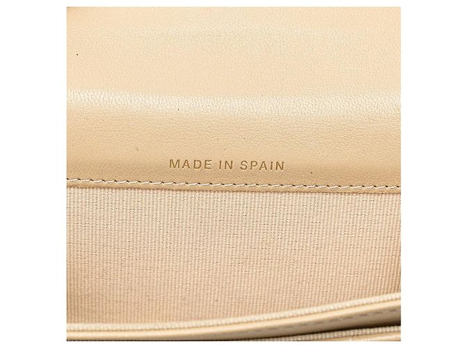 Chanel 19 Chanel Lambskin Card Case Beige - view 7