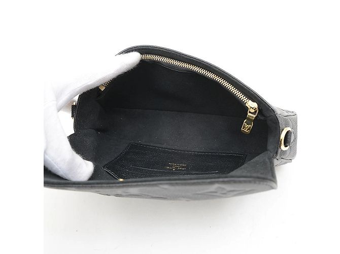 Ivy Cartera Louis Vuitton Monogram Empreinte con cadena Negro - vista 4