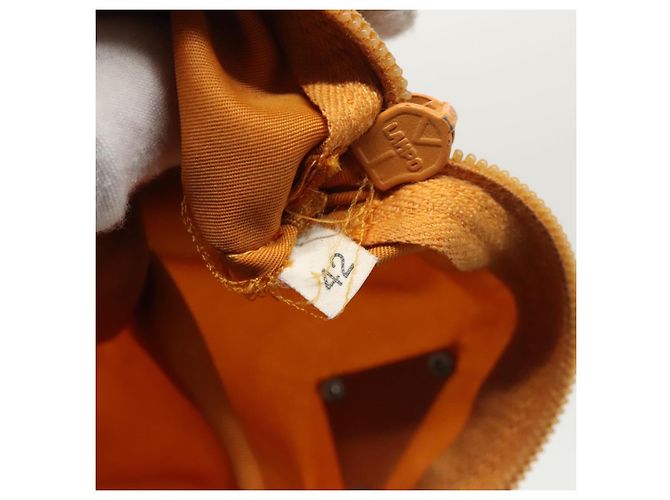 Bolso Prada de nailon naranja plata auténtico bs20377 - vista 12