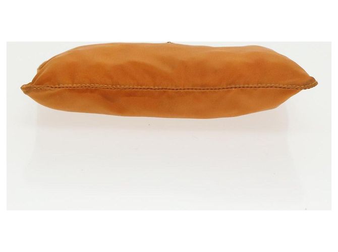 Bolso Prada de nailon naranja plata auténtico bs20377 - vista 6