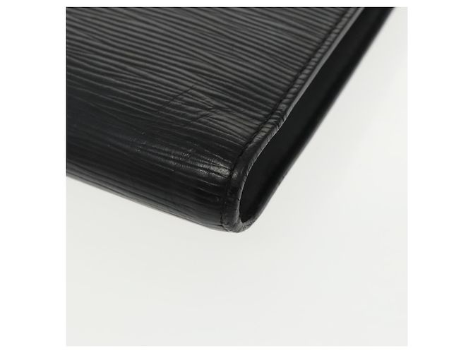 LOUIS VUITTON Epi Pochette Jules GM Borsa Clutch Nera M63519 LV Auth bs20118 Nero - vista 16