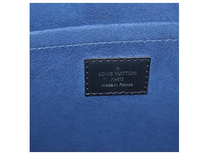 LOUIS VUITTON Epi Pochette Jules GM Borsa Clutch Nera M63519 LV Auth bs20118 Nero - vista 9