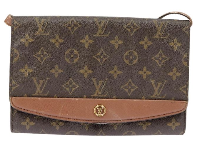 LOUIS VUITTON Monogram Bordeaux 24 Bolsa de Hombro M51798 LV Auth 101107 Monograma - vista 13
