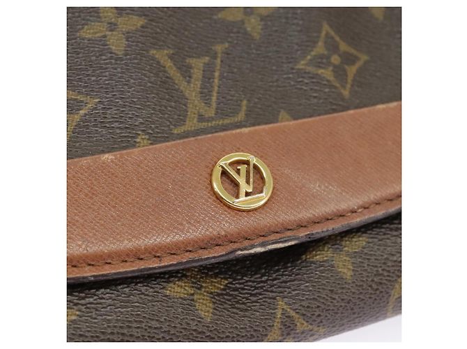 LOUIS VUITTON Monogram Bordeaux 24 Bolsa de Hombro M51798 LV Auth 101107 Monograma - vista 19