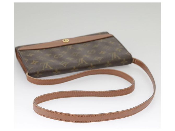 LOUIS VUITTON Monogram Bordeaux 24 Bolsa de Hombro M51798 LV Auth 101107 Monograma - vista 6
