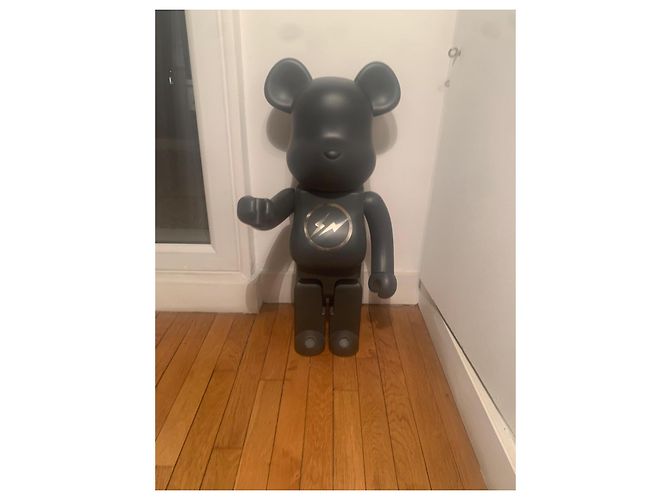 Autre Marque Bearbrick 1000xFragment Gris - vue 2