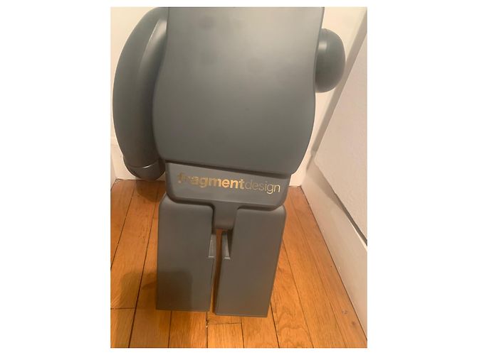 Autre Marque Bearbrick 1000xFragment Gris - vue 7