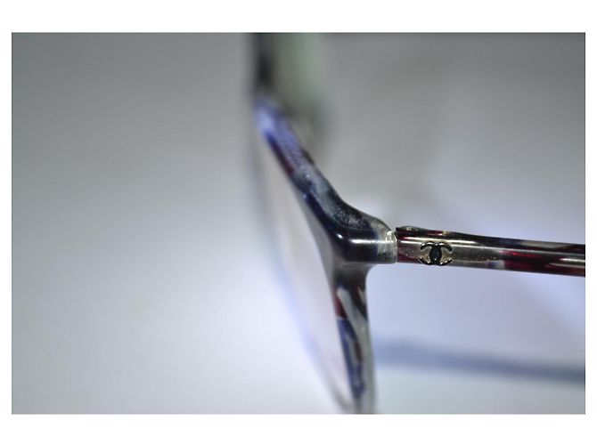 Gafas Chanel con lentes graduadas de plástico Multicolor - vista 4