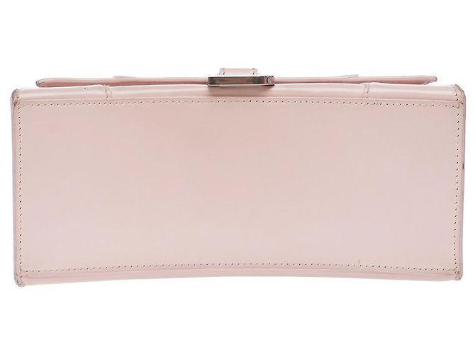 Borsa BALENCIAGA Hourglass in Pelle Rosa - 102269 - vista 10