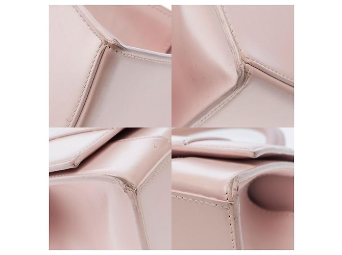 Borsa BALENCIAGA Hourglass in Pelle Rosa - 102269 - vista 11