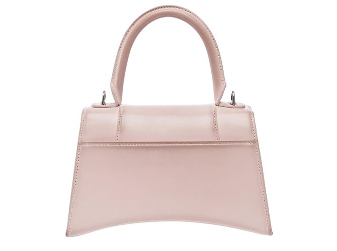 Borsa BALENCIAGA Hourglass in Pelle Rosa - 102269 - vista 3
