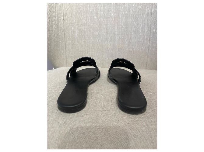 Sandali DIOR T.EU 35.5 Pelle Nero - vista 5