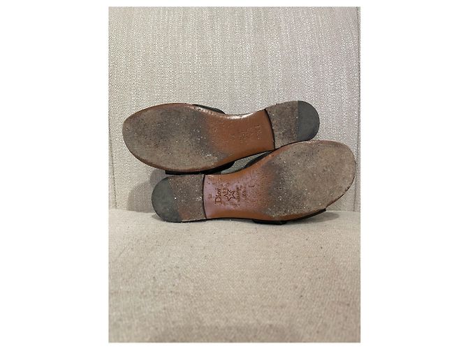 Sandali DIOR T.EU 35.5 Pelle Nero - vista 7