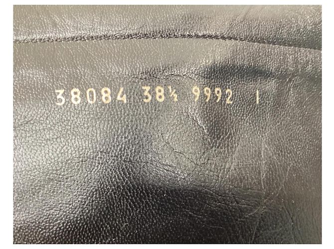 Stivali alti con zip e tacco in pelle nera di Giuseppe Zanotti Nero - vista 19