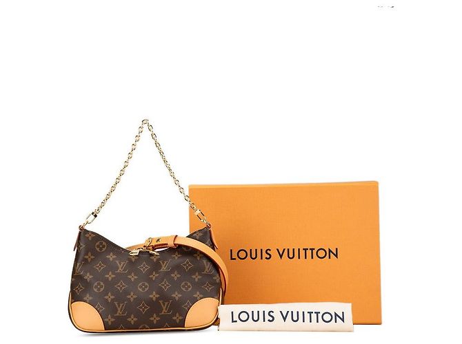 Louis Vuitton Boulogne NM Chain Handbag M45832 Brown - view 6