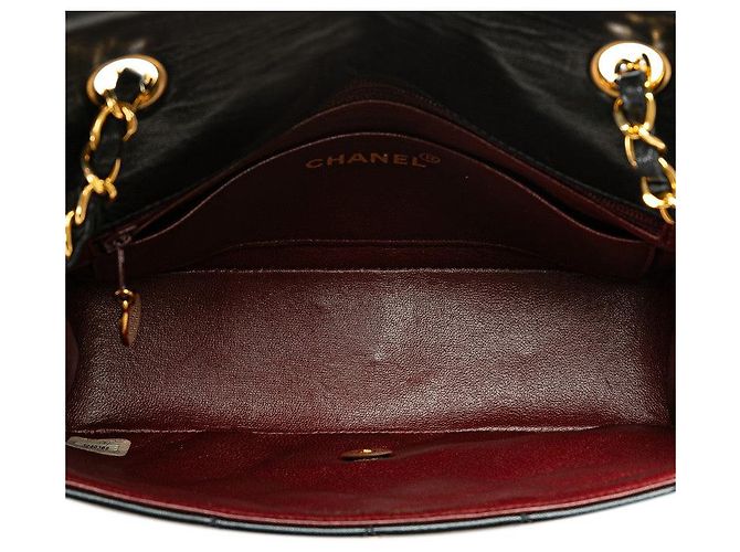 Chanel Matelasse Diana22 Leather Shoulder Bag Black - view 4